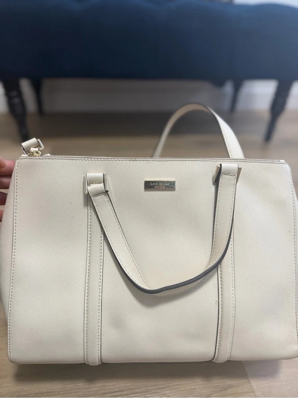 kate spade structured cream